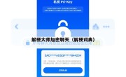 解梗大师加密聊天（解梗词典）