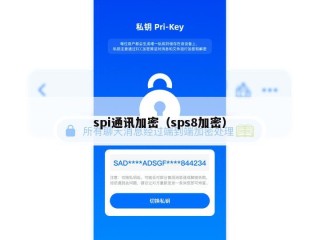 spi通讯加密（sps8加密）