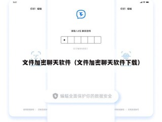 文件加密聊天软件（文件加密聊天软件下载）