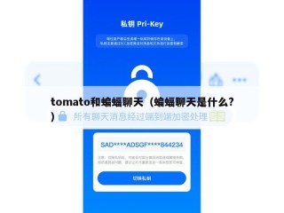 tomato和蝙蝠聊天（蝙蝠聊天是什么?）