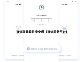 首信聊天软件安全吗（首信服务平台）