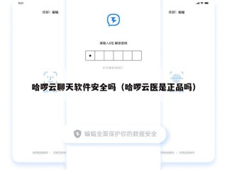 哈啰云聊天软件安全吗（哈啰云医是正品吗）