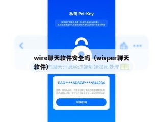 wire聊天软件安全吗（wisper聊天软件）
