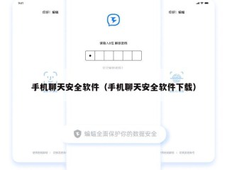 手机聊天安全软件（手机聊天安全软件下载）