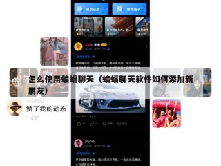 怎么使用蝙蝠聊天（蝙蝠聊天软件如何添加新朋友）