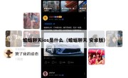 蝙蝠聊天ios是什么（蝙蝠聊天 安卓版）
