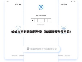 蝙蝠加密聊天如何登录（蝙蝠聊天账号密码）