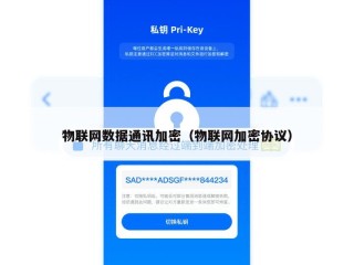 物联网数据通讯加密（物联网加密协议）