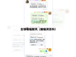 古镇蝙蝠聊天（蝙蝠洞百科）