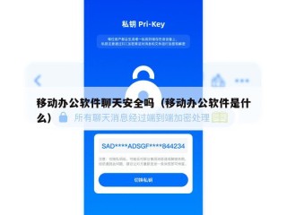 移动办公软件聊天安全吗（移动办公软件是什么）