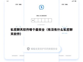 私密聊天软件哪个最安全（有没有什么私密聊天软件）