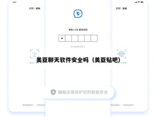 美亚聊天软件安全吗（美亚贴吧）