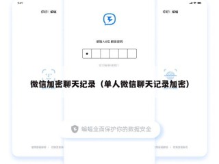 微信加密聊天纪录（单人微信聊天记录加密）