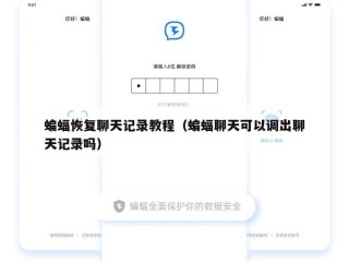 蝙蝠恢复聊天记录教程（蝙蝠聊天可以调出聊天记录吗）