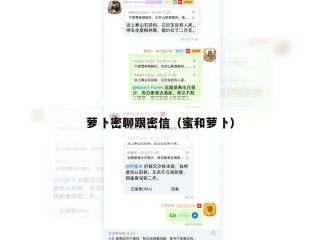 萝卜密聊跟密信（蜜和萝卜）