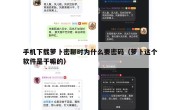 手机下载萝卜密聊时为什么要密码（萝卜这个软件是干嘛的）