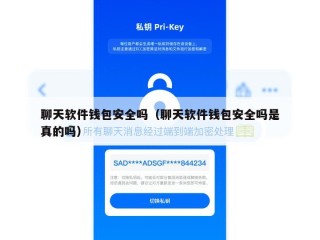 聊天软件钱包安全吗（聊天软件钱包安全吗是真的吗）