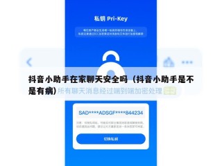 抖音小助手在家聊天安全吗（抖音小助手是不是有病）