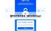 国外软件聊天安全（国外的聊天app）