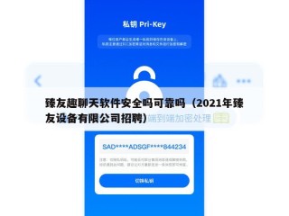 臻友趣聊天软件安全吗可靠吗（2021年臻友设备有限公司招聘）