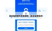 混合加密聊天系统源码（混合加密技术）