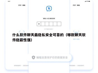 什么软件聊天最隐私安全可靠的（哪款聊天软件隐蔽性强）