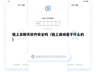 链上会聊天软件安全吗（链上商城是干什么的）