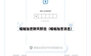 蝙蝠加密聊天默信（蝙蝠加密消息）