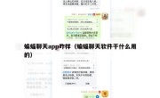 蝙蝠聊天app咋样（蝙蝠聊天软件干什么用的）