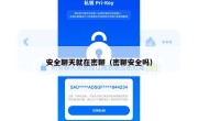 安全聊天就在密聊（密聊安全吗）