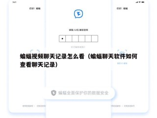 蝙蝠视频聊天记录怎么看（蝙蝠聊天软件如何查看聊天记录）