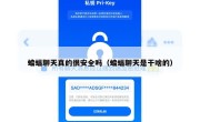 蝙蝠聊天真的很安全吗（蝙蝠聊天是干啥的）