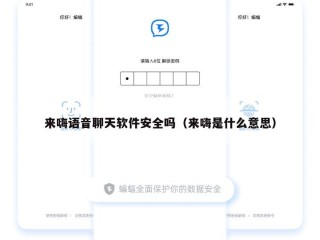 来嗨语音聊天软件安全吗（来嗨是什么意思）