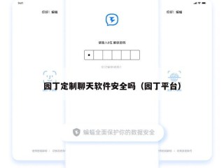 园丁定制聊天软件安全吗（园丁平台）
