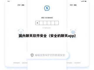 国内聊天软件安全（安全的聊天app）