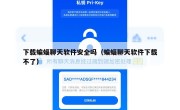 下载蝙蝠聊天软件安全吗（蝙蝠聊天软件下载不了）