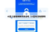 小蓝上面视频聊天安全吗（小蓝有没有视频）