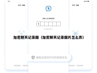 加密聊天记录图（加密聊天记录图片怎么弄）