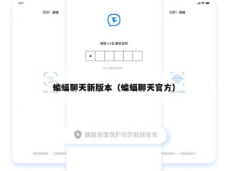 蝙蝠聊天新版本（蝙蝠聊天官方）