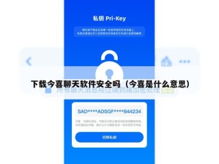 下载今喜聊天软件安全吗（今喜是什么意思）