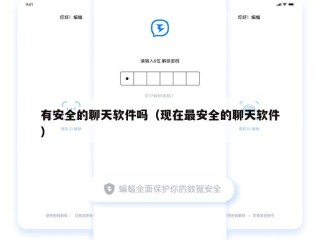 有安全的聊天软件吗（现在最安全的聊天软件）