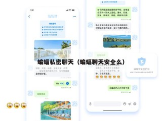 蝙蝠私密聊天（蝙蝠聊天安全么）