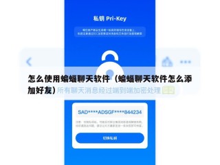 怎么使用蝙蝠聊天软件（蝙蝠聊天软件怎么添加好友）