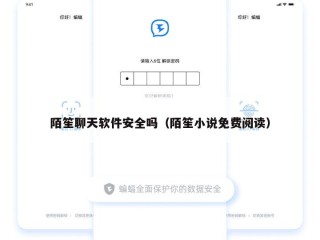 陌笙聊天软件安全吗（陌笙小说免费阅读）