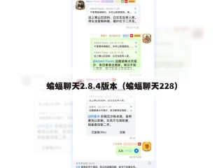 蝙蝠聊天2.8.4版本（蝙蝠聊天228）