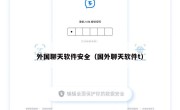 外国聊天软件安全（国外聊天软件t）