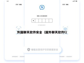外国聊天软件安全（国外聊天软件t）