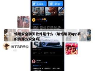 蝙蝠安全聊天软件是什么（蝙蝠聊天app真的有那么安全吗）