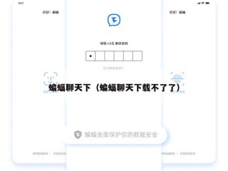 蝙蝠聊天下（蝙蝠聊天下载不了了）
