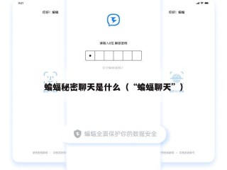 蝙蝠秘密聊天是什么（“蝙蝠聊天”）